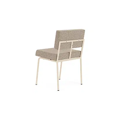 Monday dining chair no arms - sand frame